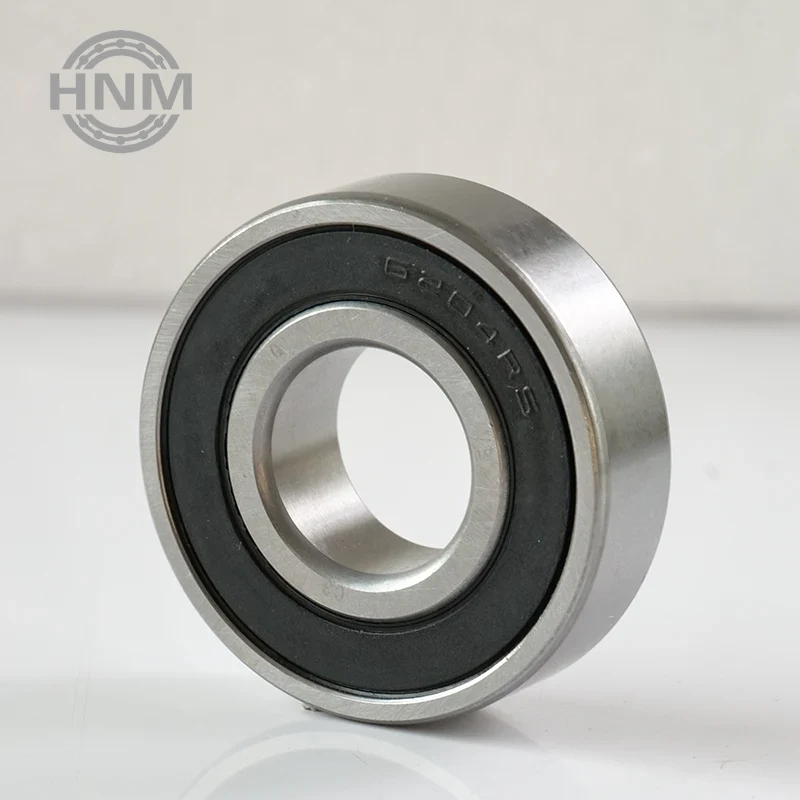 6204RS Double Row Deep Groove Ball Bearings 6204RS Double Row Deep Groove Ball Bearings
